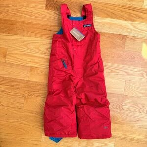 Patagonia 2T Snow Pile Bib Snowpants - Fire Red
